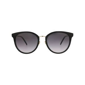 Saint Laurent Round-Frame Acetate Sunglasses Black Womens
